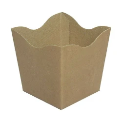 Cachepot de papel kraft 9,5x9,5x12cm