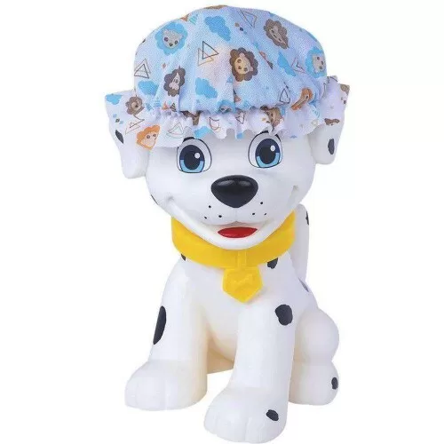 Cachorro esquadrão Pet com banheira + acessórios Super Toys