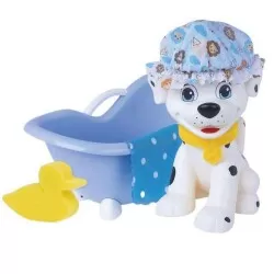 Cachorro esquadrão Pet com banheira + acessórios Super Toys