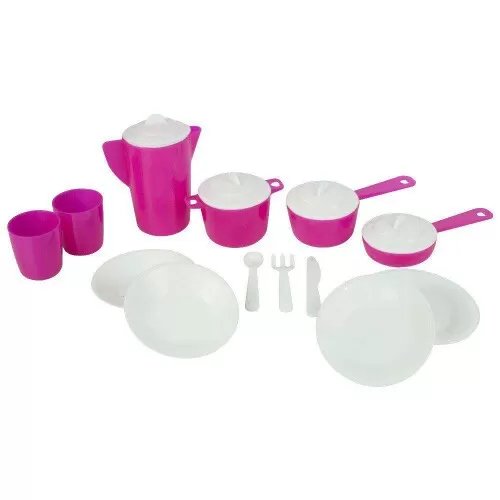 Cadeirinha cozinha Toy Cook 13 peças Ggbplast