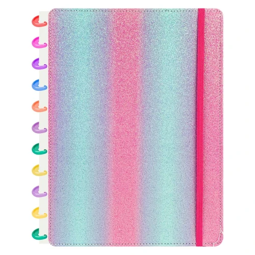 Caderno agenda inteligente 185x225mm com 80 folhas sortidos