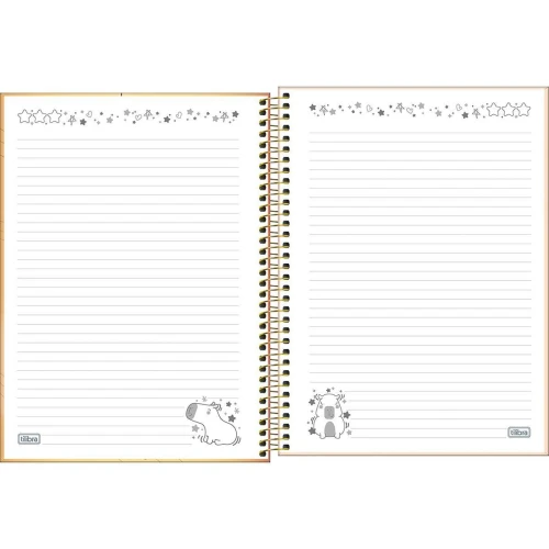 Caderno capa dura 01x1 80 folhas Capivara Club Tilibra