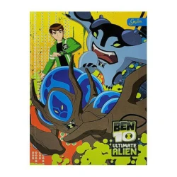 Caderno capa dura brochura 48 folhas ben 10 Tilibra