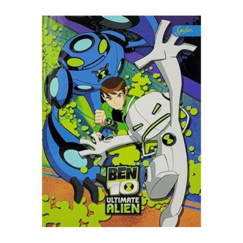 Caderno capa dura brochura 48 folhas ben 10 Tilibra