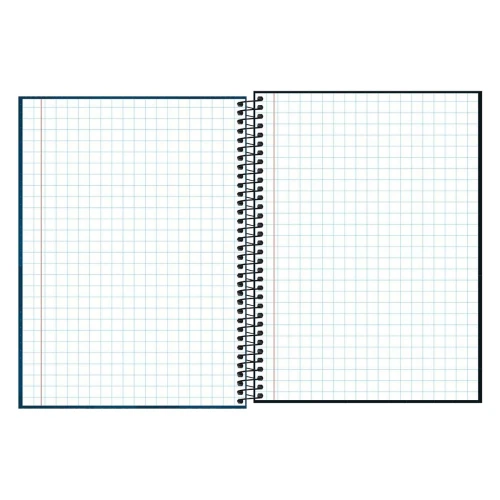 Caderno espiral quadriculado capa dura 80 folhas 0,7 Tilibra