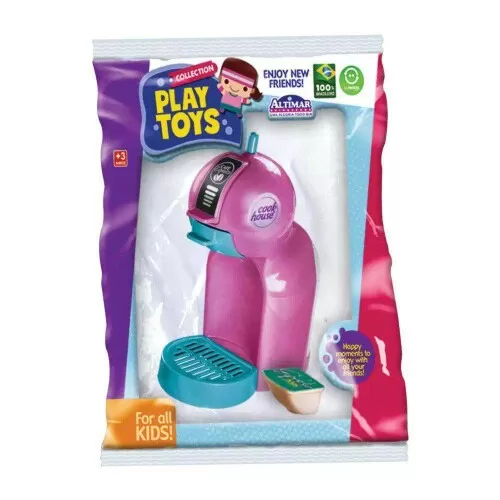 Cafeteira Play Toys plástica blister Altimar