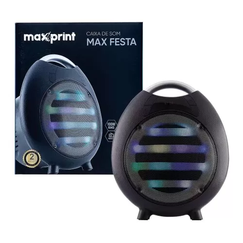 Caixa de som bluetooth MaxFesta 100w Maxprint