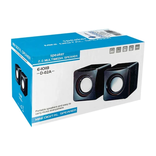 Caixa de som multimidia usb 5W preta