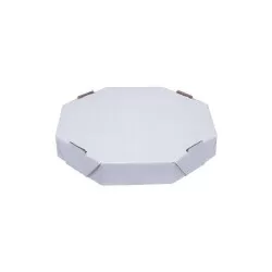 Caixa papel wtl pizza delivery branco 20x20x3,5cm Sant Paper