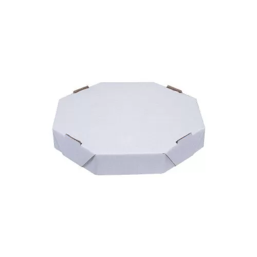 Caixa papel wtl pizza delivery branco 20x20x3,5cm Sant Paper