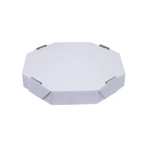 Caixa papel wtl pizza delivery branco 30x30x4cm Sant Paper