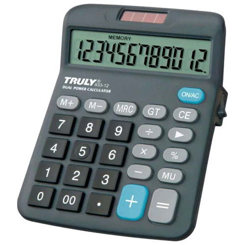 Calculadora média 12 dígitos Truly