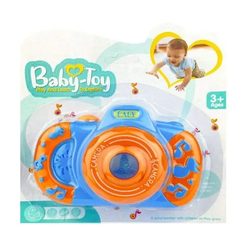 Câmera fotográfica músical Baby Toy Folia imports