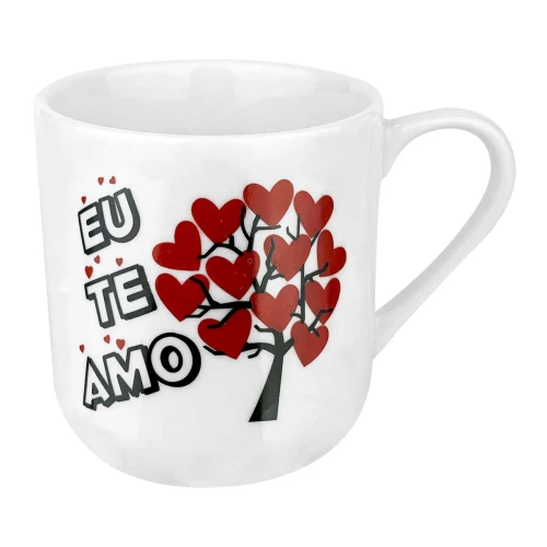 Caneca de porcelana 250ml decorada sortidas