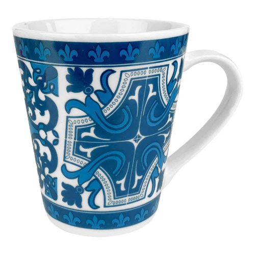 Caneca de porcelana 290ml azulejo