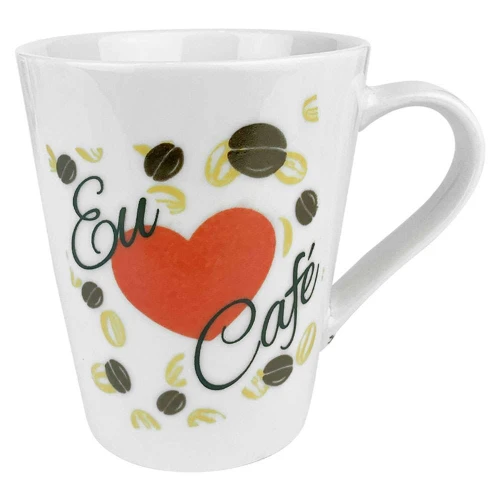 Caneca de porcelana 290ml café