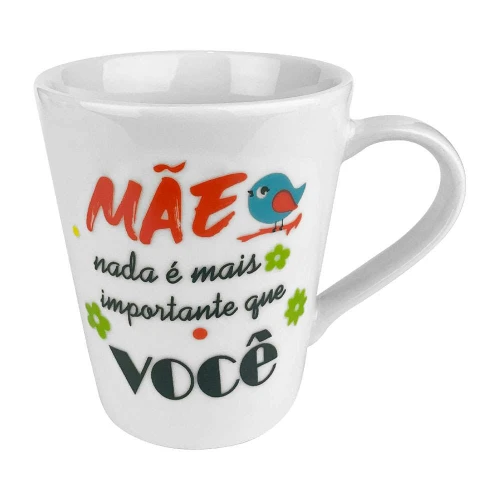 Caneca de porcelana 290ml mãe sortidas