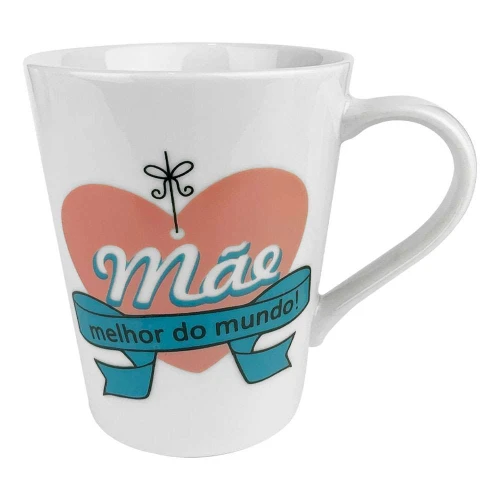 Caneca de porcelana 290ml mãe sortidas