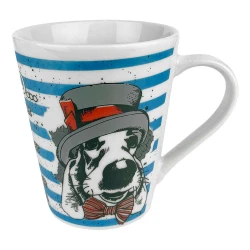 Caneca de porcelana 290ml pet faixa