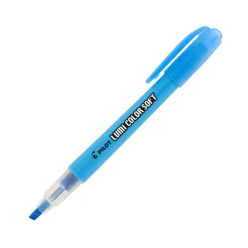 Caneta marca texto azul Pilot 200SL