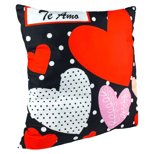 Capa para almofada amor 43x43cm