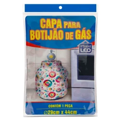 Capa para botijão de gás plástica decorada sortida