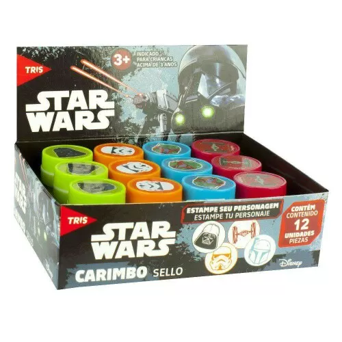 Carimbo infantil licenciado Star Wars sortido blister Tris