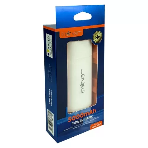 Carregador bateria Power Bank 5000MAH Inova