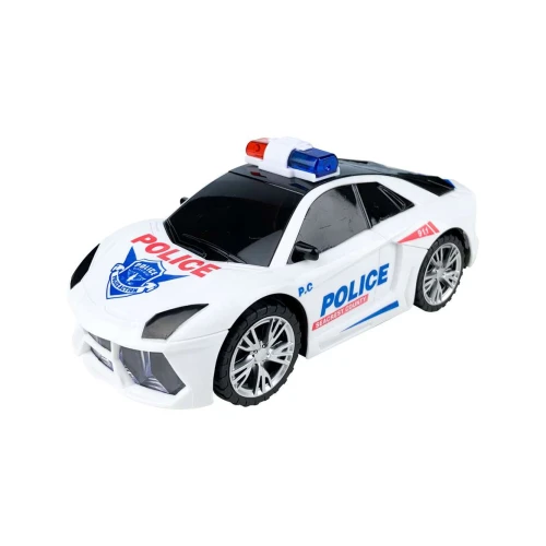 Carro de Polícia com som e luz 3d