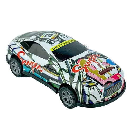 Carro de metal a friccção 7cm sortidos