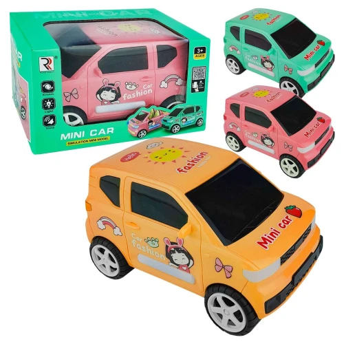 Carro mini car candy com som e luz 14cm Balul