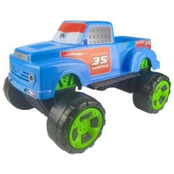 Carro plástico pick-up monster 35cm Bg plas