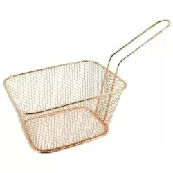 Cesto de metal para fritura 14cm rose gold Abbmix