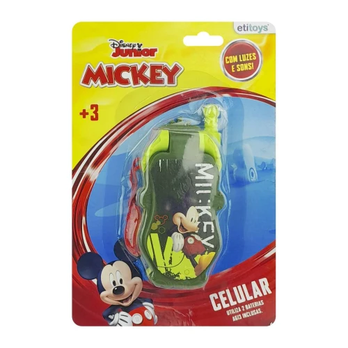 Celular de plástico Mickey Etitoys