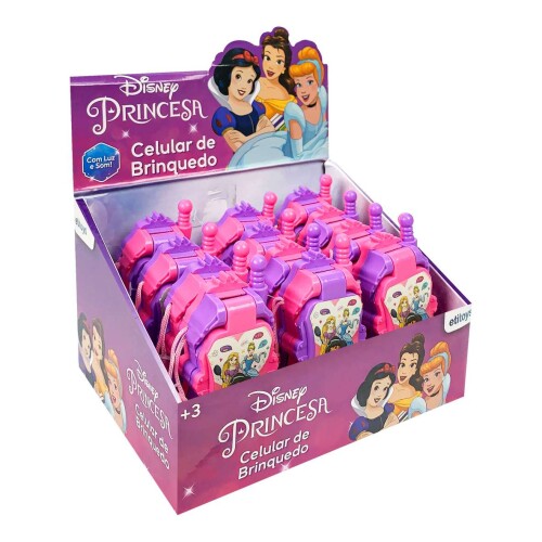 Celular de plástico princesa Disney Etitoys