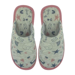 Chinelo de pano adulto feminino P/M/G/GG sortidos