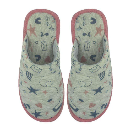 Chinelo de pano adulto feminino P/M/G/GG sortidos