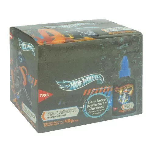 Cola escolar 40 gramas Hot Wheels Tris