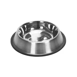 Comedouro inox para cão 300ml 18cm Rio Tijucas