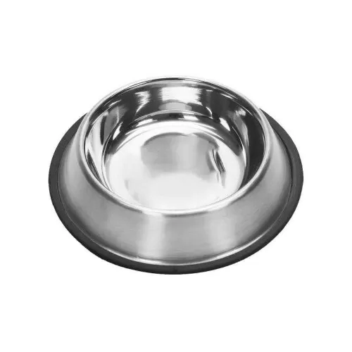 Comedouro inox para cão 300ml 18cm Rio Tijucas