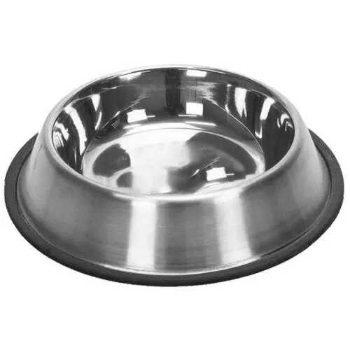 Comedouro inox para cão 500ml 21cm Rio Tijucas