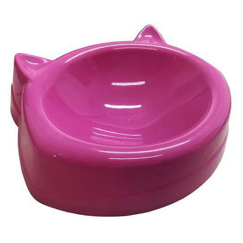 Comedouro plástico para gato 190ml 15x11cm Pet Fish