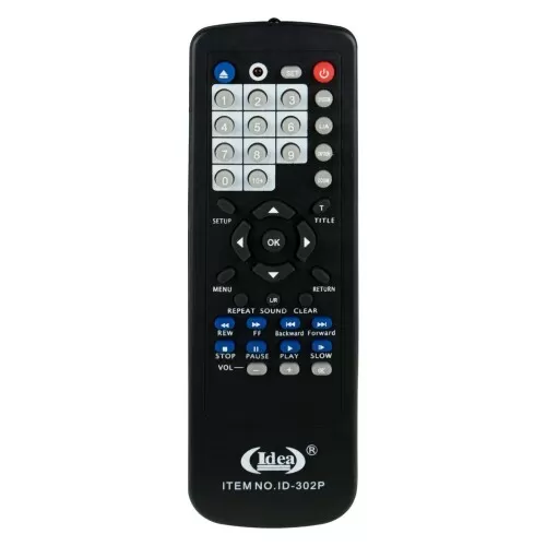 Controle remoto universal DVD id-302p Idea