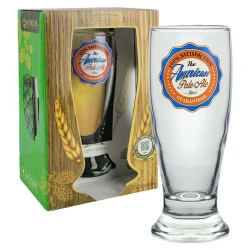 Copo de vidro para chopp 220ml decorado cervejeiros hercos