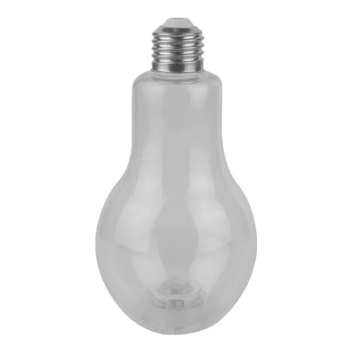 Copo plástico com luz de led lâmpada 400ml Transparente Brilha Festa