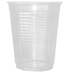 Copo plástico transparente 500ml com 50 unidades Cristalcopo