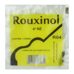 Corda para violão de aço Nº4 Rouxinol