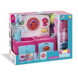 Cozinha divertida My Little com acessórios Diver Toys