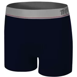 Cueca boxer algodão azul marinho grande Trifil