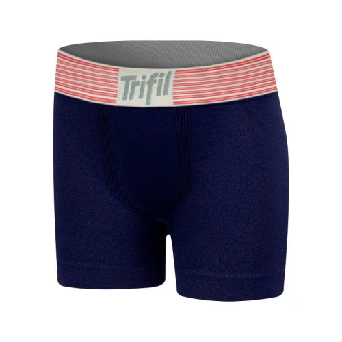 Cueca boxer algodão tamanho M azul marinho Trifil